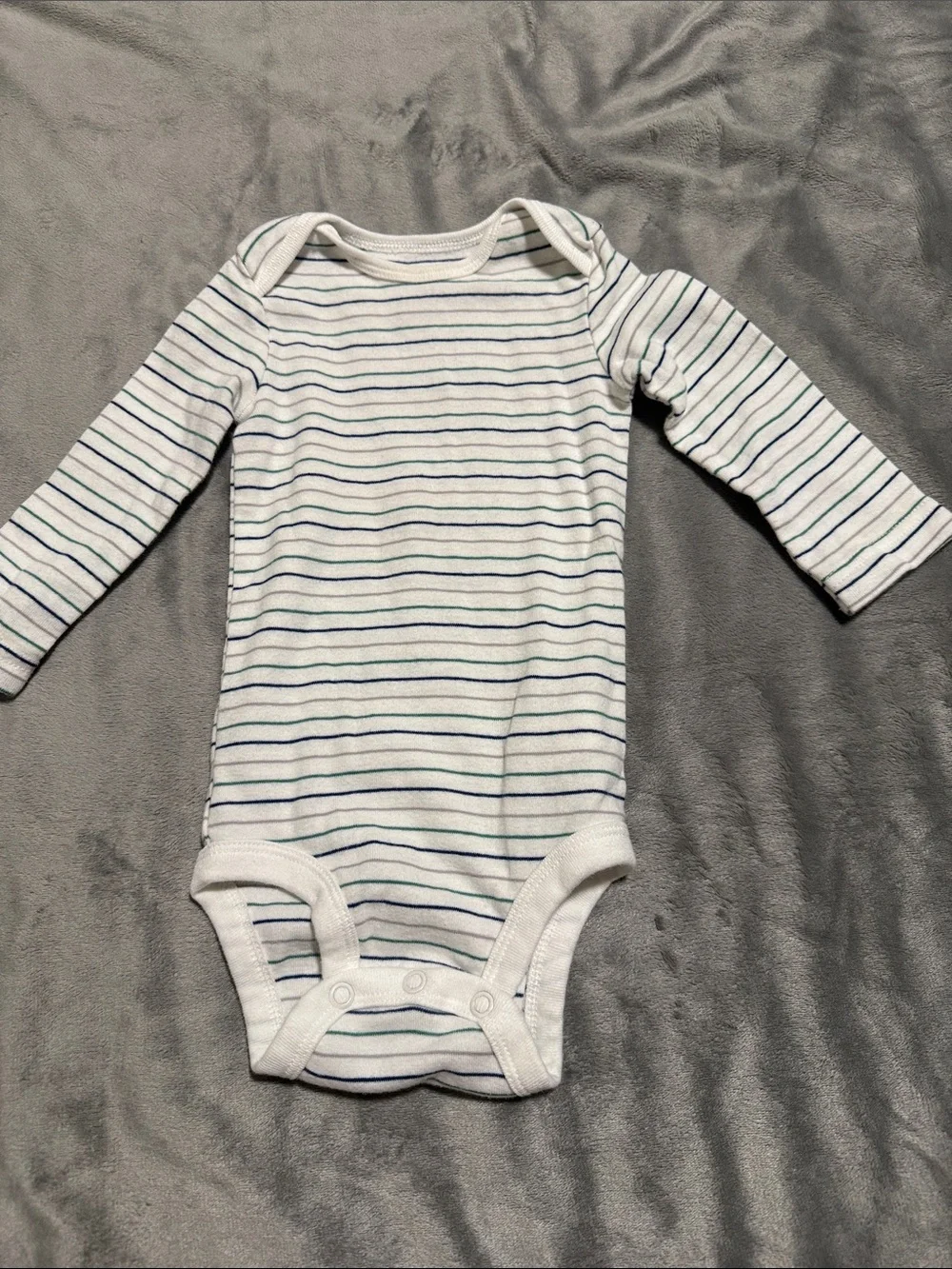 Carter's Baby Outfit Green & Navy